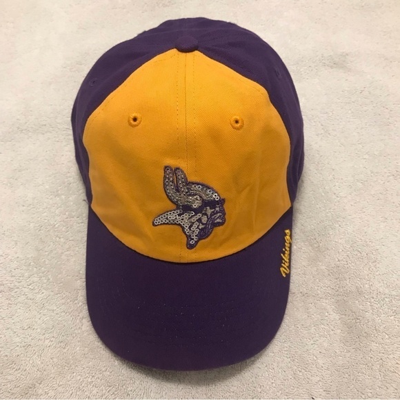 NFL Team Apparel - Minnesota Viking Woman's Football Cap - Picture 7 of 16